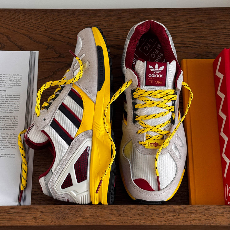 Adidas SPZL x Arsenal FC ZX 7300 onfeet