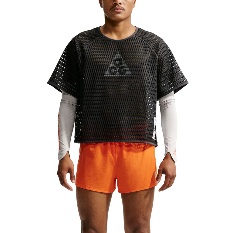 Nike	ACG Radical Airflow Men's Dri-FIT Short-Sleeve Trail Running Top - L / Anthracite / Cool Grey - 2
