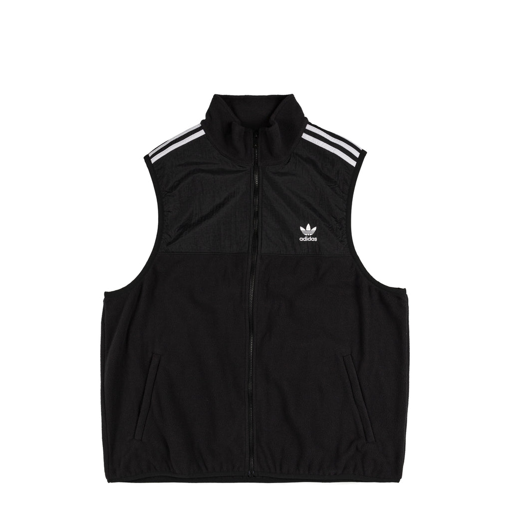★adidas★ 3S Microfleece Vest Magic Beige adidas Originals Adicolor 3-stripes Microfleece Vest in