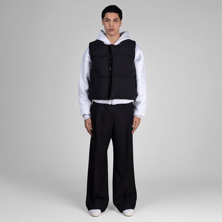 Perplex Puffer Vest Obsidian