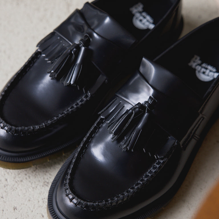 Dr. Martens Adrian Tassle Loafer onfeet