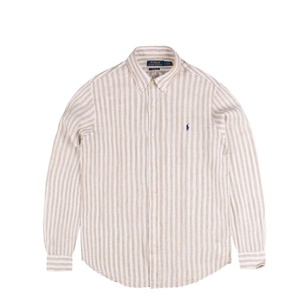 POLO RALPH LAUREN リンリンさま専用 Polo Ralph Lauren Custom Fit Striped Linen Shirt | Apparel