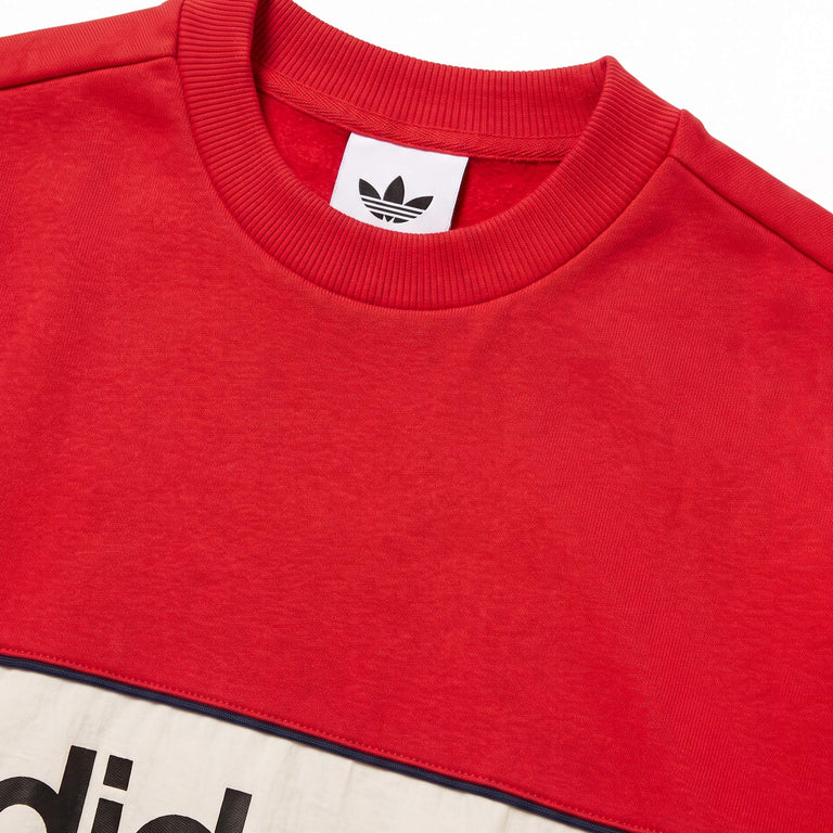 Adidas	adiSignature NY Crewneck Sweatshirt - XS / Pure Ruby - 2
