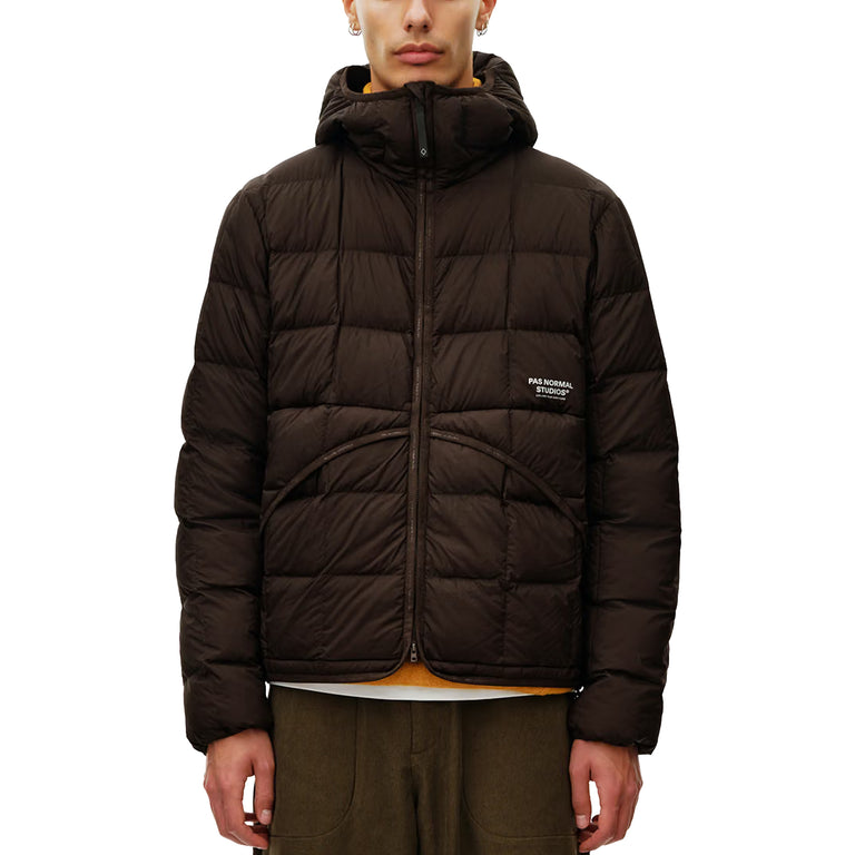 Pas Normal Studios	Off-Race Down Liner Jacket - XL / Dark Coffee - 3