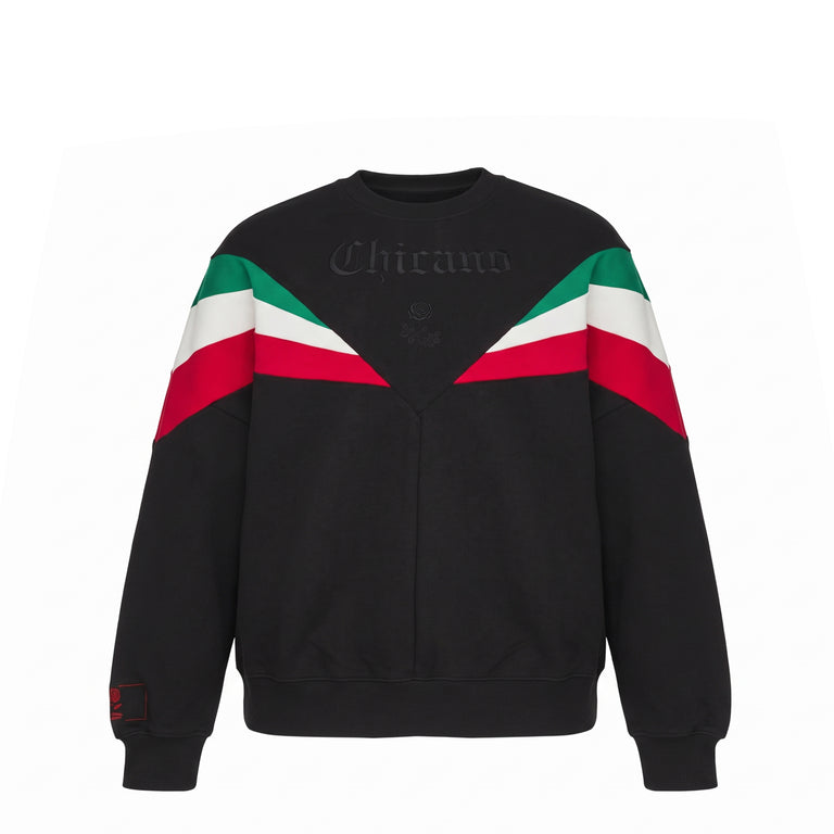 Adidas	x Willy Chavarria Chicano Sweatshirt - L / Black - 1
