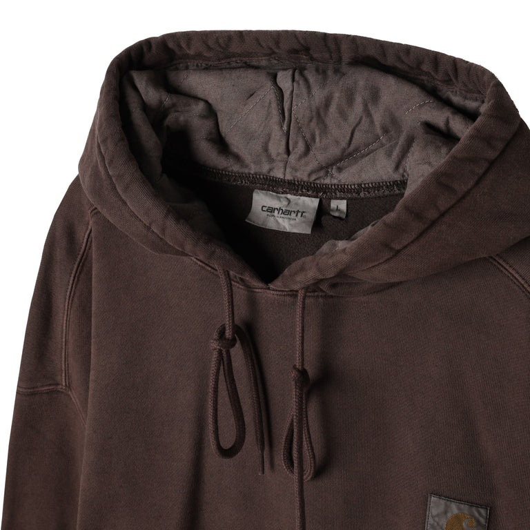 Carhartt WIP Hooded Vista Sweat - L / Palisander / Garment Dyed - 2
