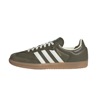 Adidas Samba OG - 48 / Medium Dark Khaki / Off White / Gum 4
