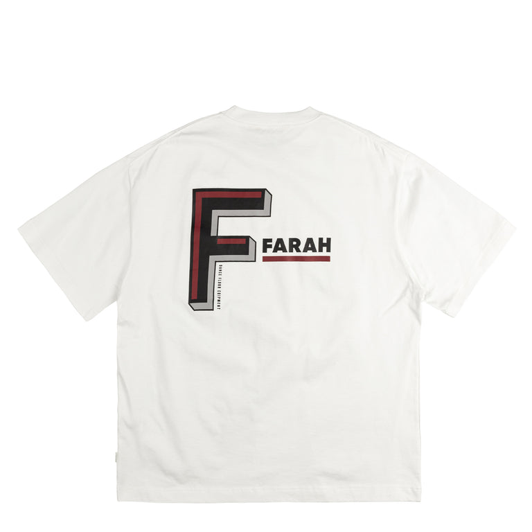 Farah Japan Printed Graphic Tee "DFE"