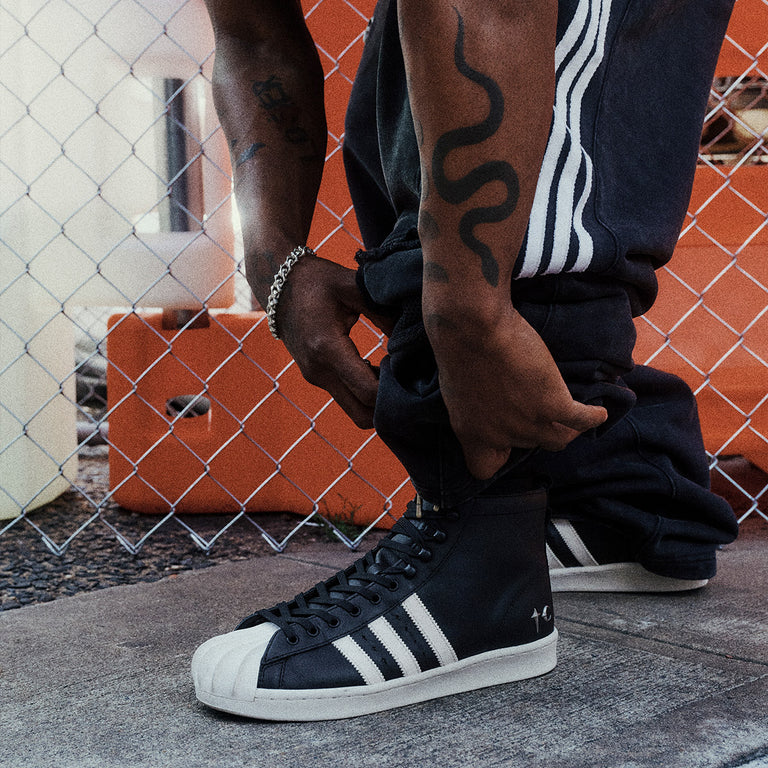 Adidas x Thug Club Superstar Luxe Boot onfeet
