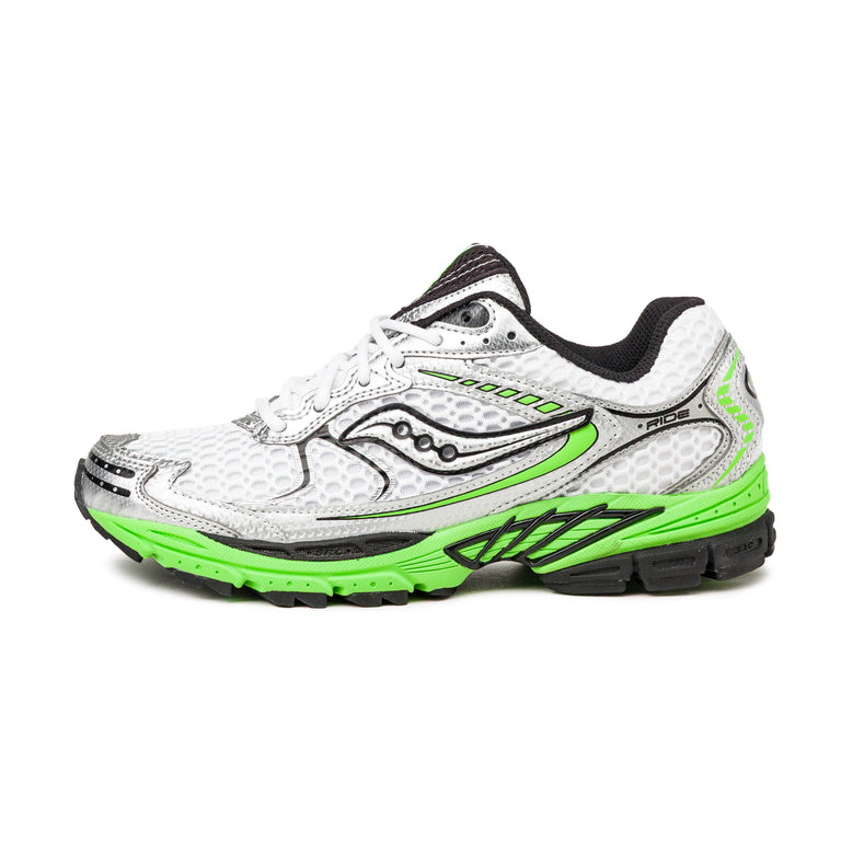 Saucony Pro Grid Ride 1 - 40 / White / Slime - 1
