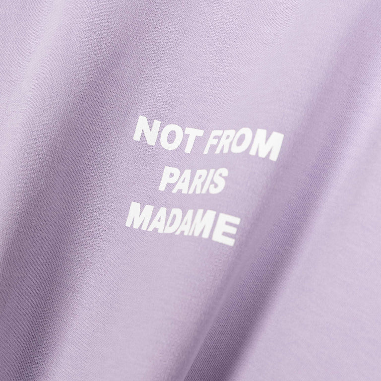 Drole de Monsieur	Le T-Shirt Slogan - L / Lavender - 4