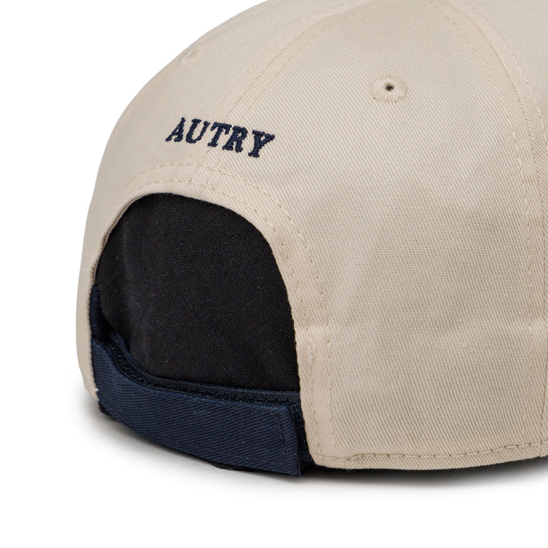 Autry Two-Tone Baseball Cap With Embroidered Logo - 3