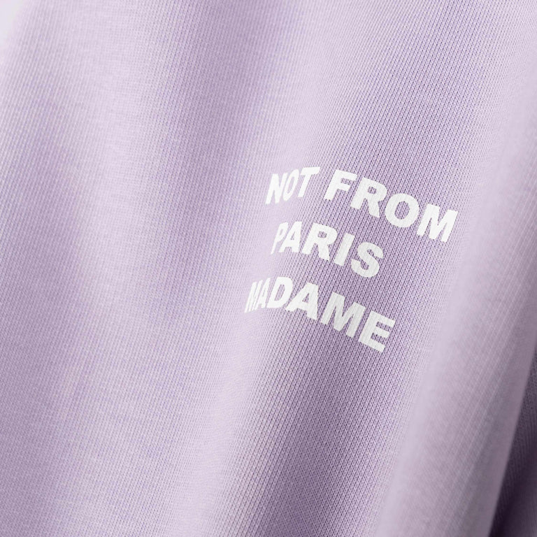 Drole de Monsieur	Le T-Shirt Slogan - L / Lavender - 5