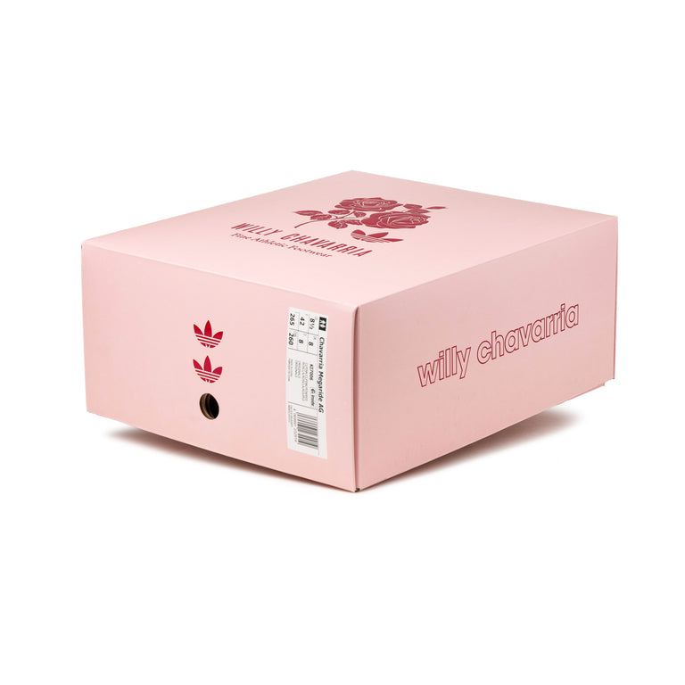 Adidas x Willy Chavarria Megaride AG - 46 / Clear Pink / Clear Pink / Power Red - 7
