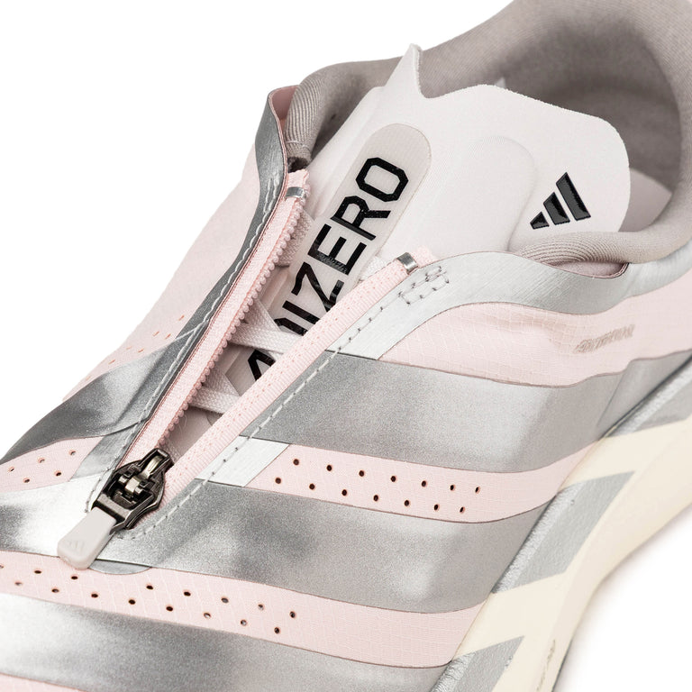 Adidas x Naked adizero Evo SL Zip W - 44 / Sandy Pink / Silver Metallic / Off White - 4