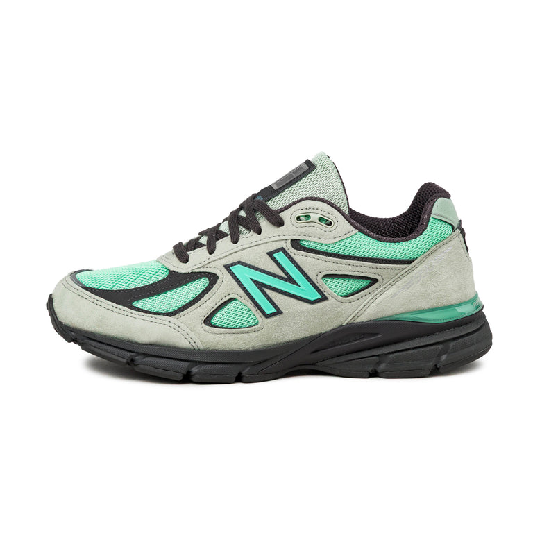 New Balance 990 v4 *Made in USA* - 43 / Silver Moss / Bright Mint / Black Cement - 1
