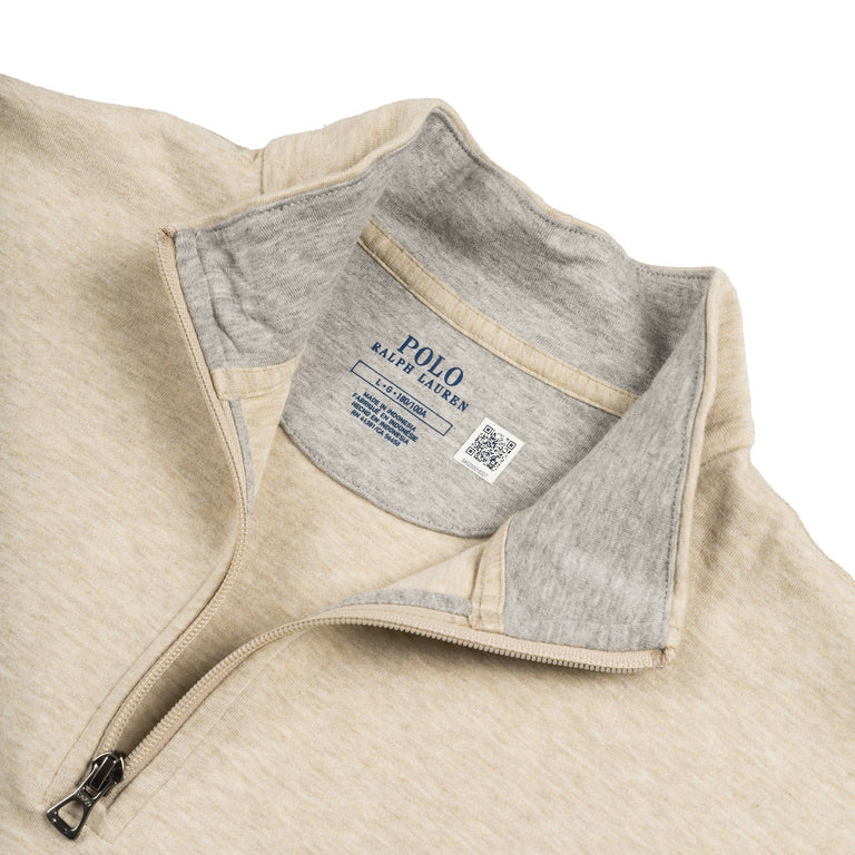 Polo Ralph Lauren Luxury Jersey Quarter-Zip Pullover
