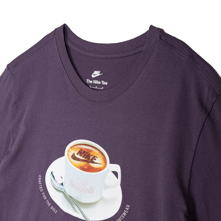 Nike Cafe Swoosh Mug T-Shirt - S / Dark Raisin - 2
