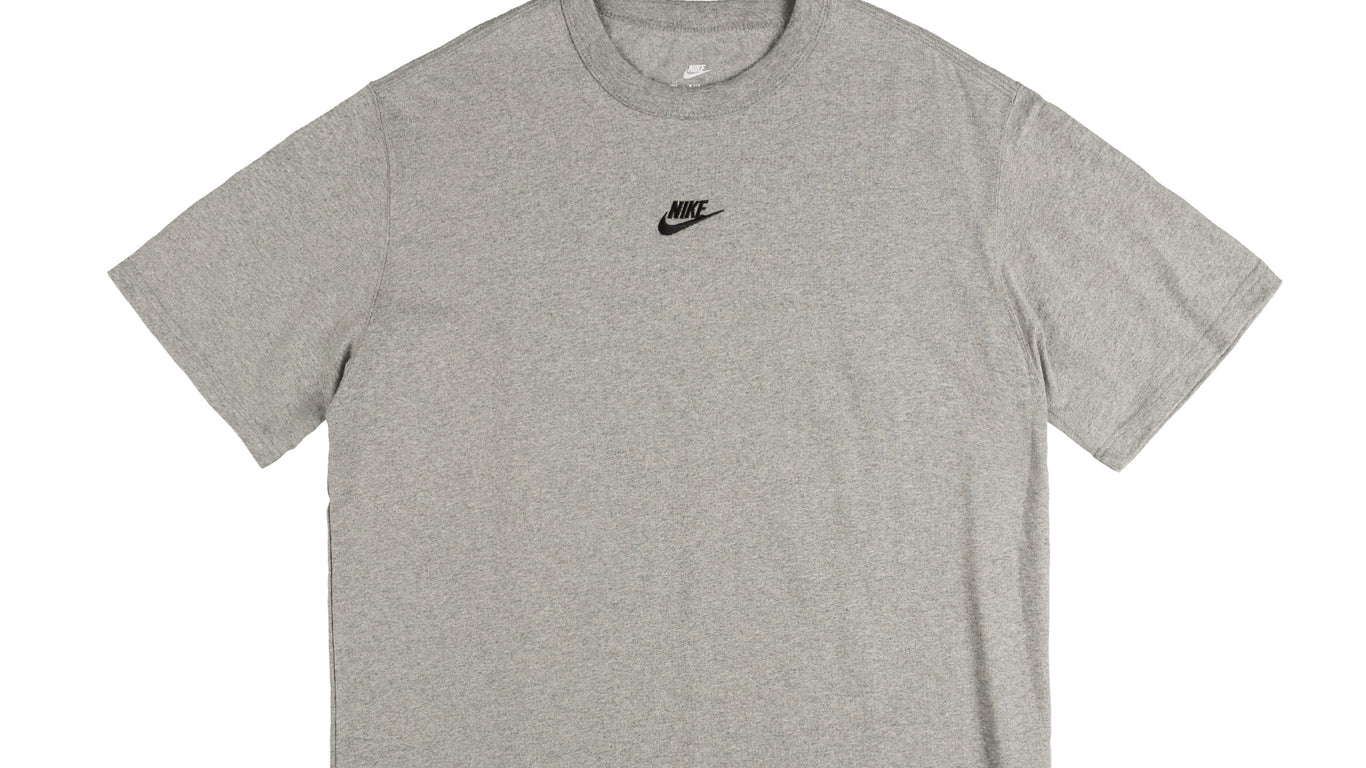 ★Nike★ Sportswear Premium Essential T-Shirt M Dark Grey He Nike Sportswear Premium Essential T-Shirt In Dk Grey Heather
