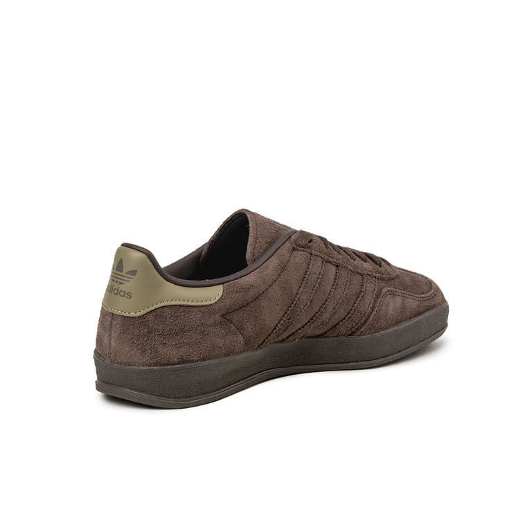 Adidas Gazelle Indoor - 47 1/3 / Dark Brown / Dark Brown / Orbit Green - 3
