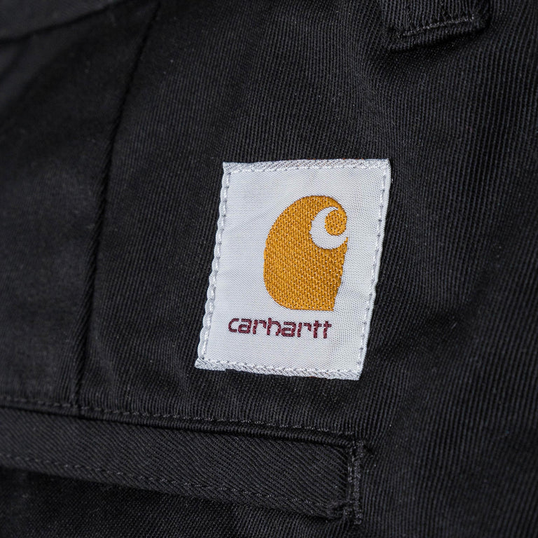 Carhartt WIP Brady Double Knee Chino Pant - XL / Black Rinsed - 5
