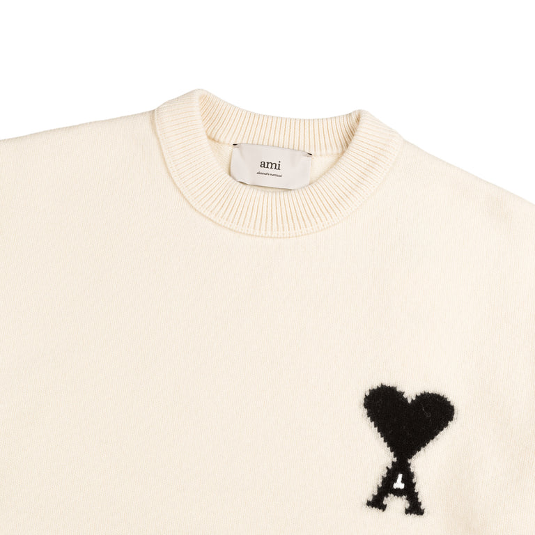 AMI Paris	Ami De Coeur Wool Sweater