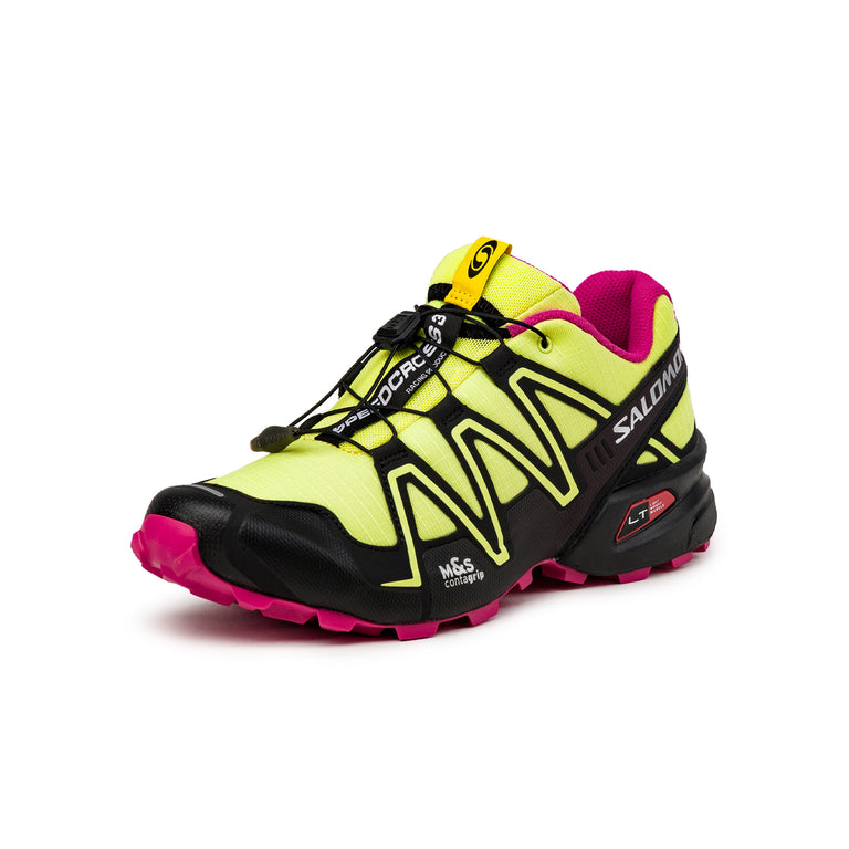 Salomon Speedcross 3 - 44 2/3 / Sunny Lime / Black / Pink Yarrow - 2
