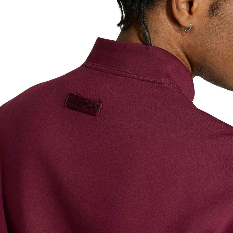 Adidas	Equipment Spacer Half-Zip - L / Maroon - 5