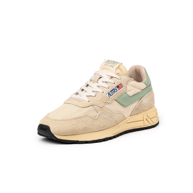 Autry Reelwind Low *Suede / Net* - 42 / Ecru / Reseda - 2