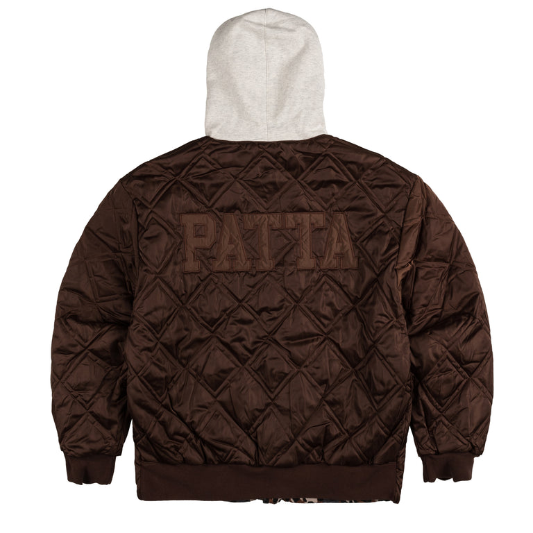 Patta City Leopard Reversible Bomber Jacket