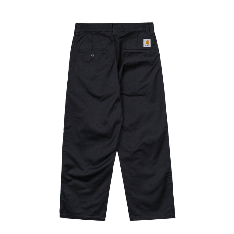 Carhartt WIP Brady Double Knee Chino Pant - XL / Black Rinsed - 2
