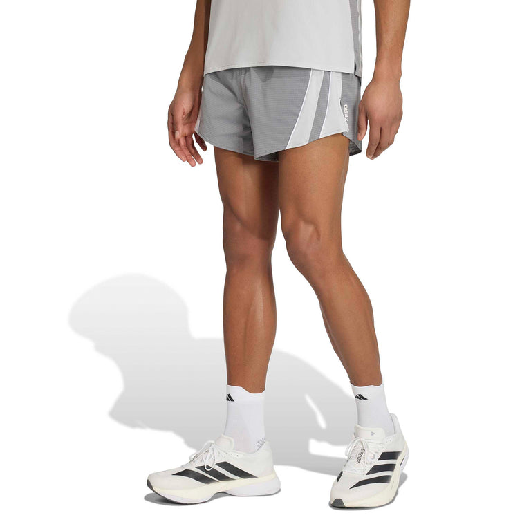 Adidas	Adizero Archive Running Shorts - L / Grey Three / Grey One - 2