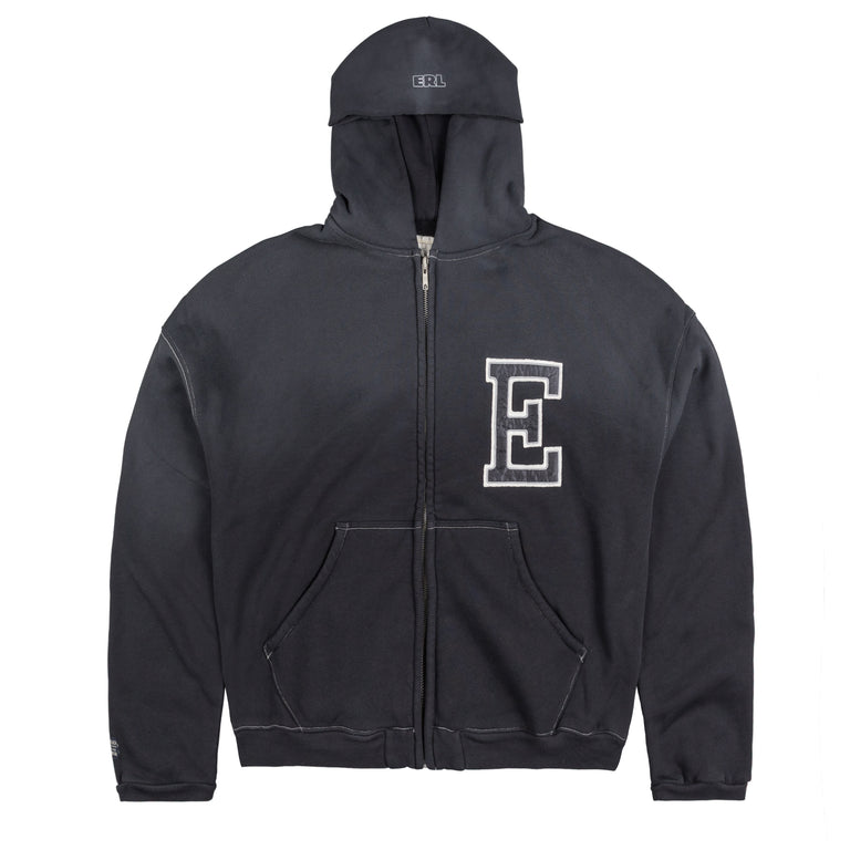 ERL Varisity Oversized Zip-Up Hoodie