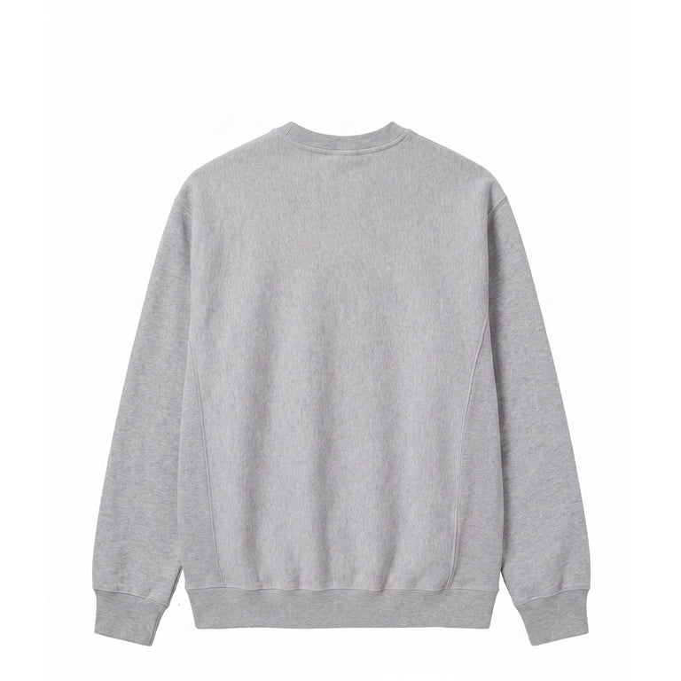By Parra Balloon Logo Cross-Grain Crew Neck Sweatshirt - S / Heather Grey - 2