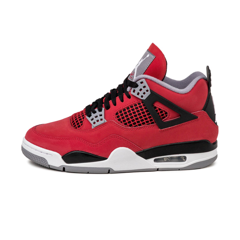 Nike Air Jordan 4 Retro *Toro Bravo* - 40 / Fire Red / White / Black / Cement Grey
