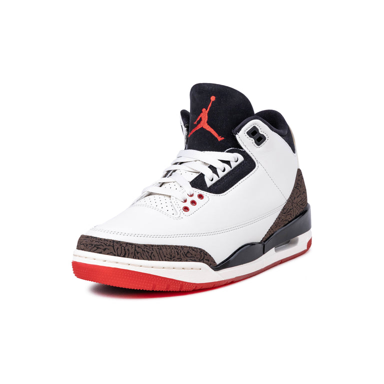Nike	Air Jordan 3 Retro OG *World's Best Dad* - 41 / Sail / Black / University Red / Pale Ivory / Palomino - 5