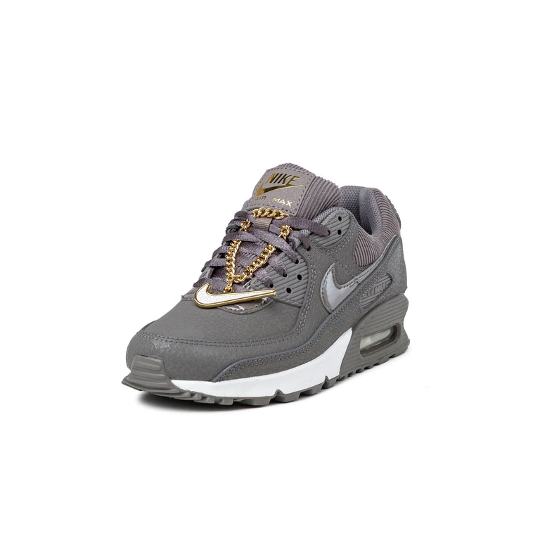 Nike	Wmns Air Max 90 - 36.5 / Cave Stone / Cave Stone / Dark Beetroot - 2