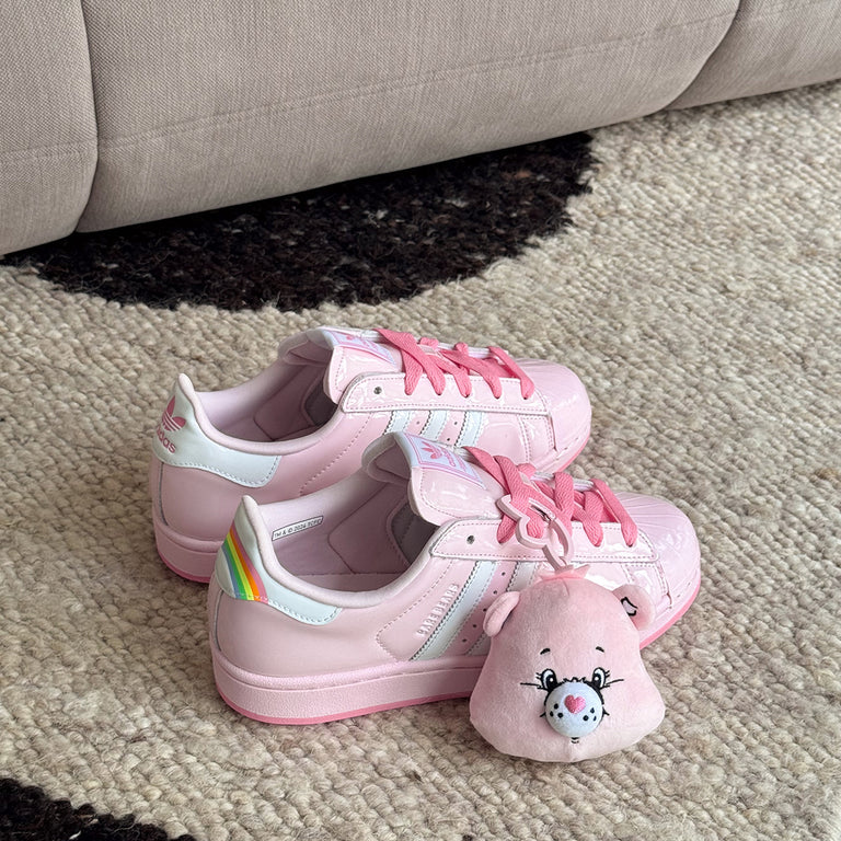 Adidas x Care Bears Superstar II W onfeet