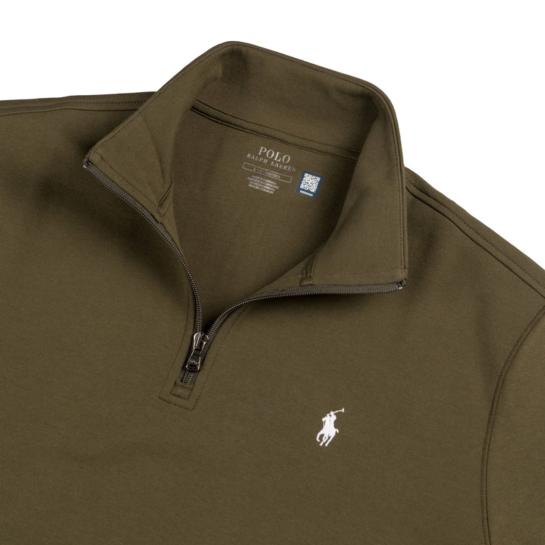Polo Ralph Lauren Double-Knit Quarter-Zip Pullover