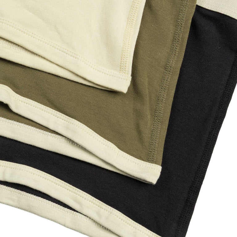 AMI Paris	Bicolor Boxer 3-Pack (Anthracite / Bronze / Ivory) - XXL / Anthracite / Bronze / Ivory - 3
