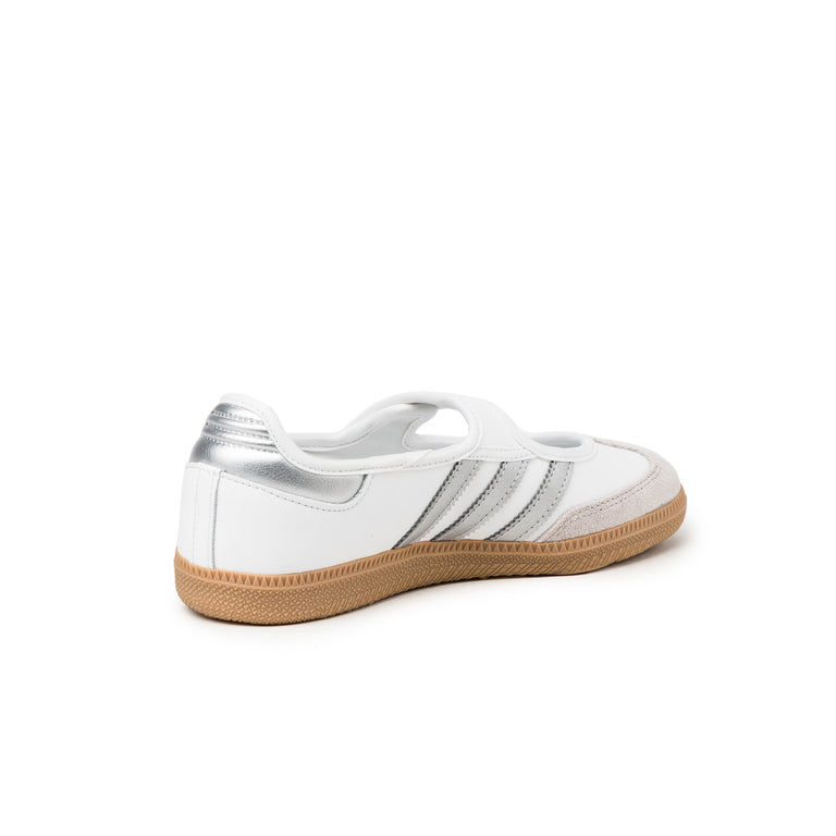 Adidas Samba Jane W - 38 / Footwear White / Silver Metallic / Gum 4 - 4
