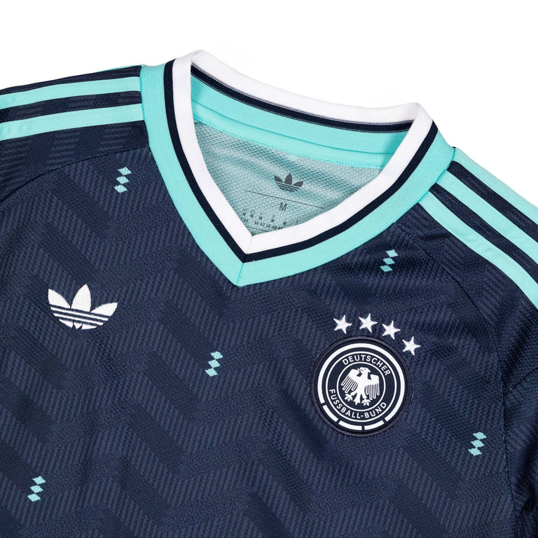 Adidas DFB 26 Away Wmns Cropped Jersey - XS / Collegiate Navy - 2