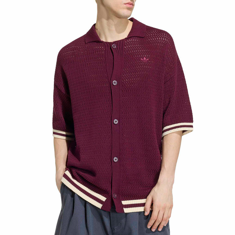 Adidas	Crochet Jersey - XL / Maroon - 2