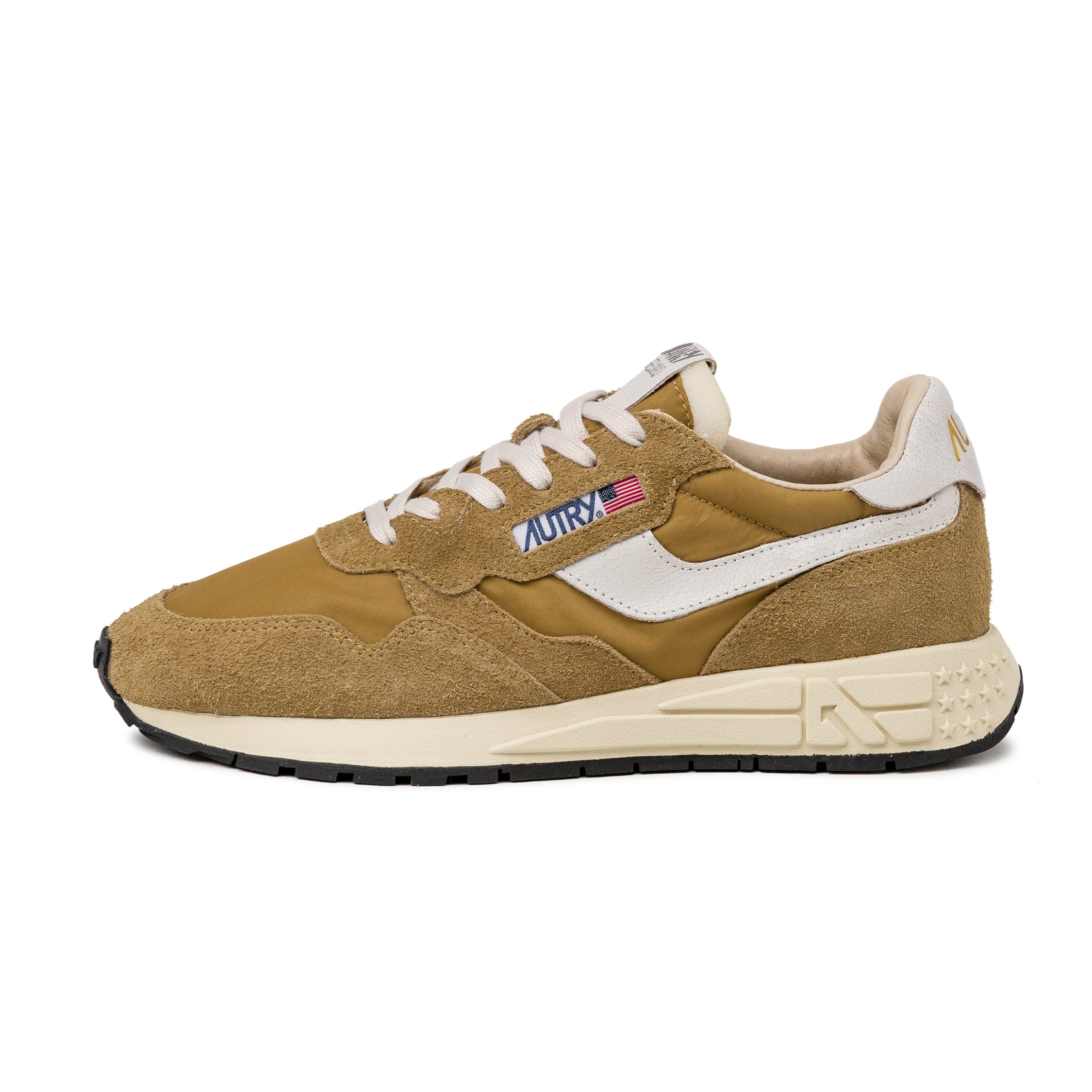 Autry Reelwind Low *Nylon / Cracked Leather* Sneaker » Buy online now!