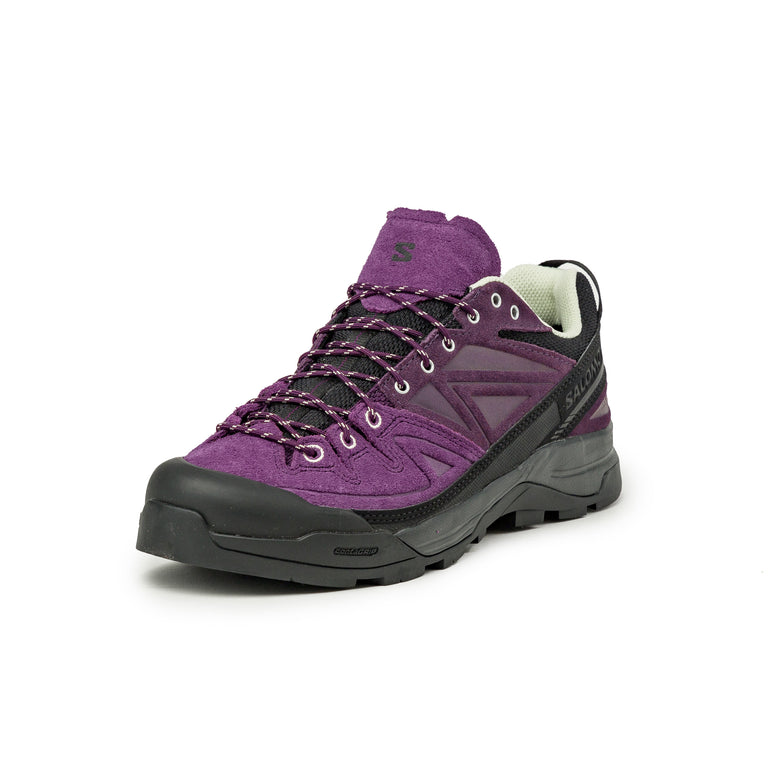 Salomon X-Alp Leather - 38 / Winter Bloom / Plum Perfect / Lime Cream - 2