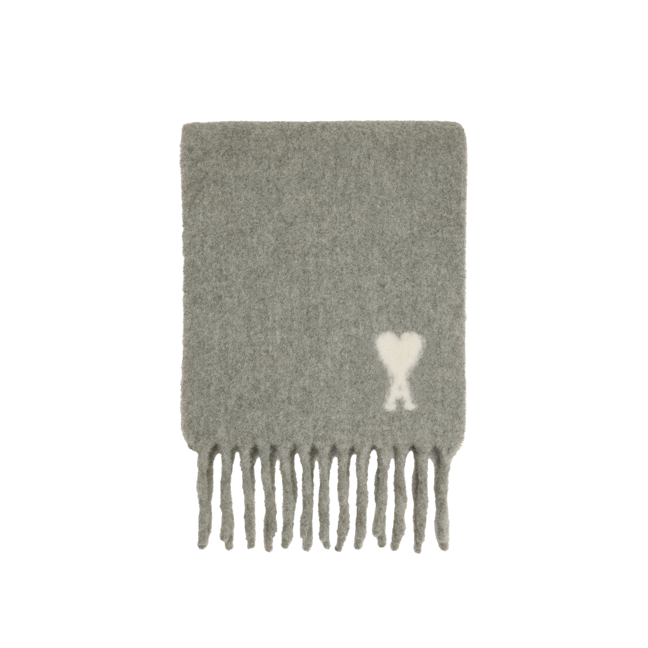 AMI Paris Ami De Coeur Alpaca Scarf | Accessoires » Buy online now!