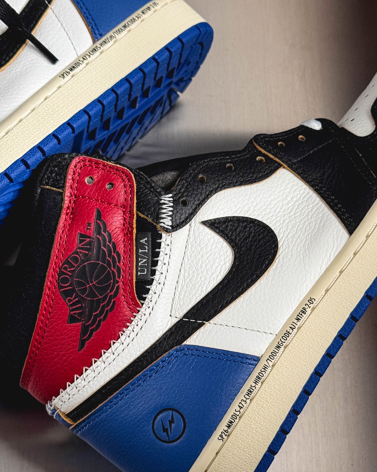 Nike x Fragment x Union LA Air Jordan 1 Retro High OG SP Sneaker