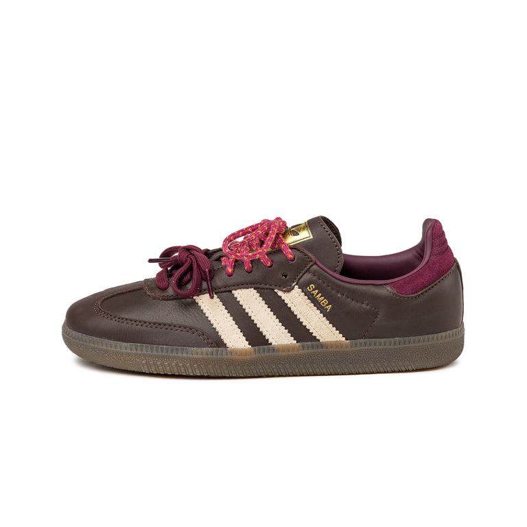 Adidas Samba OG W - 36 2/3 / Brown / Warm Vanilla / Maroon
