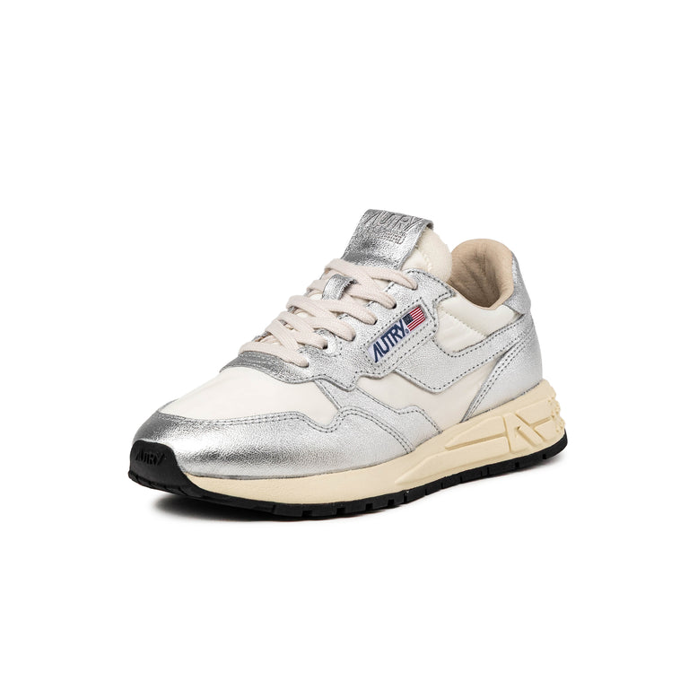 Autry Reelwind Low W *Nylon / Leather* - 36 / White / Silver - 3