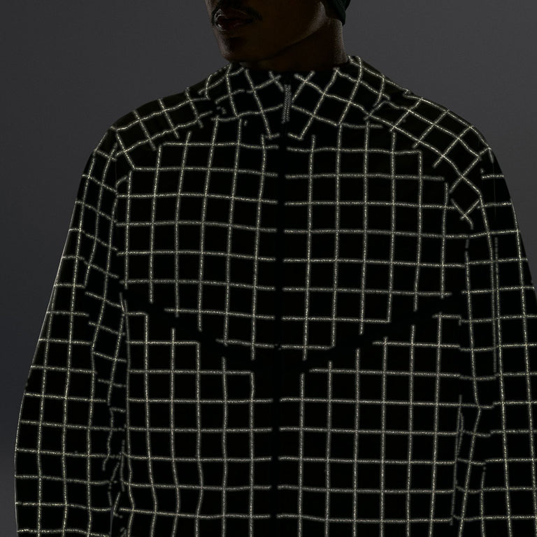 Nike	Tech Loose Dri-FIT Shori Knit Full-Zip All-Over-Print Jacket - XXL / Sequoia / Cargo Khaki / Black - 6
